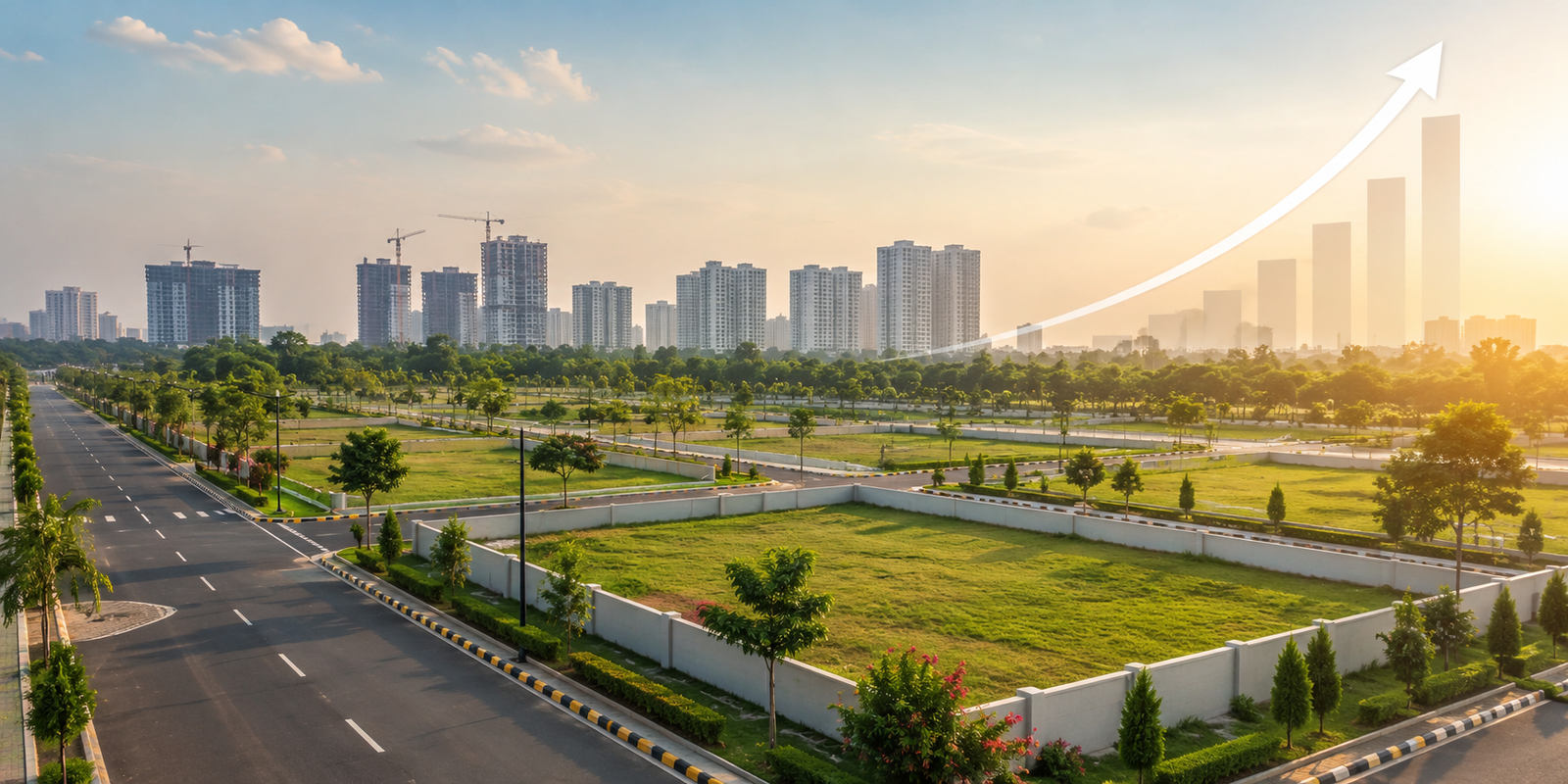 You are currently viewing LDA Approved Plots in Lucknow 2026: Price Trends & Future Growth